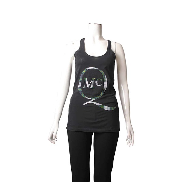 Cotton Logo Vest Black