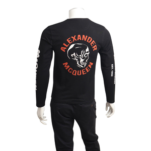 Cotton Printed Logo T-Shirt Black, view 3