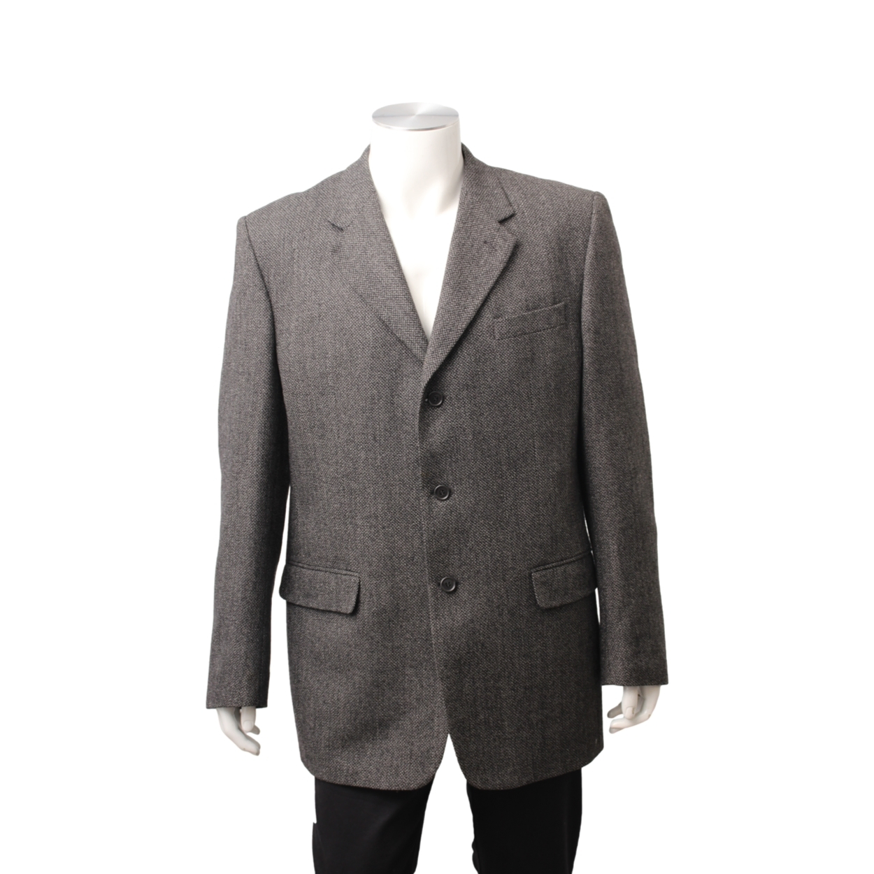 Giorgio Armani グレー ジャケット サイズ48 GIORGIO ARMANI Le Collezioni Wool Jacket Grey | Luxity