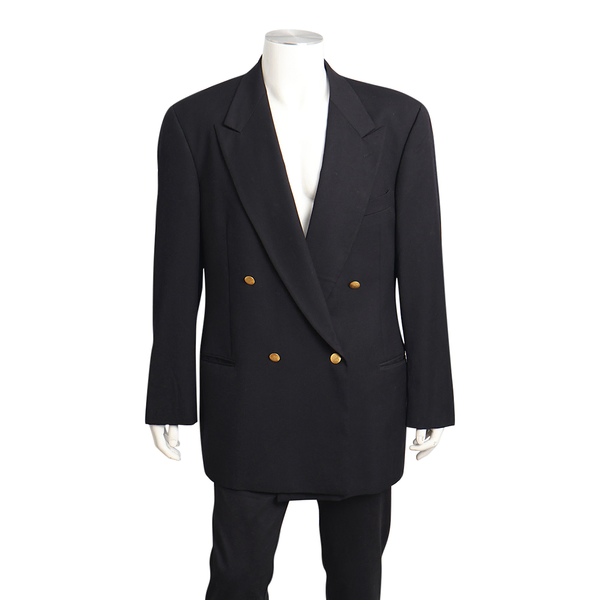 Wool Blazer Black