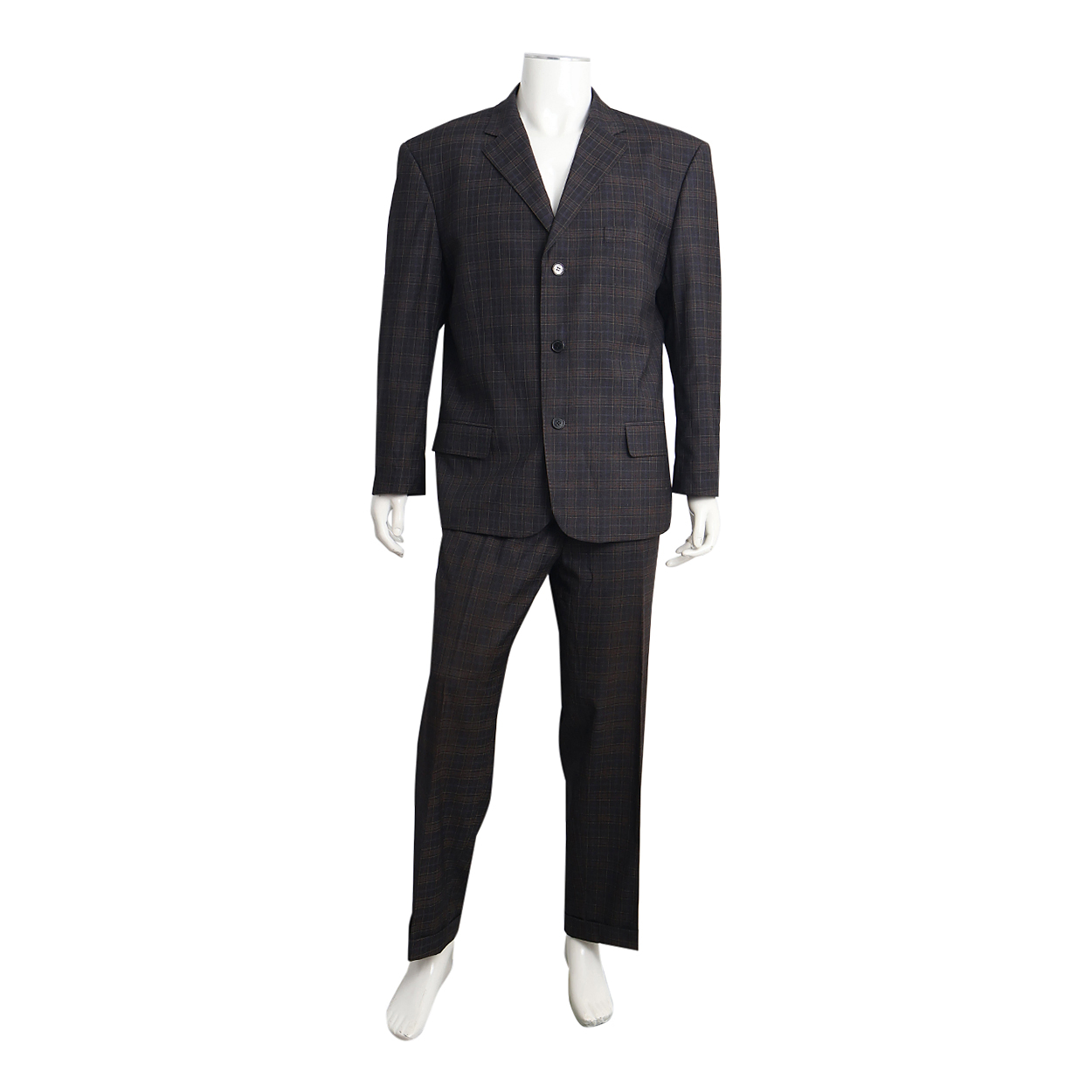 GIORGIO ARMANI Vintage Wool Suit Multicolour | Luxity