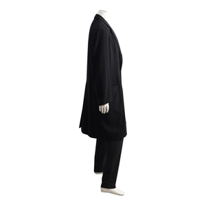 Vintage Wool Coat Black, view 2