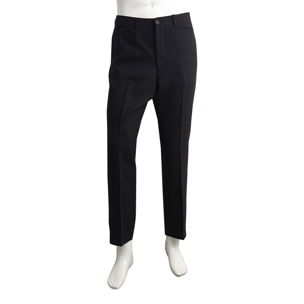 Wool Trousers Black