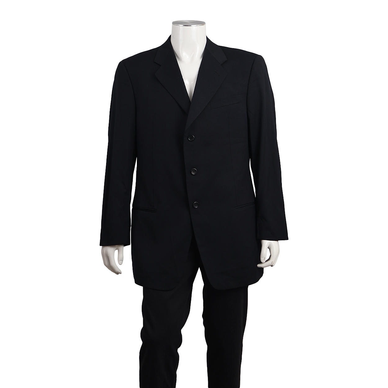 Le Collezioni Wool Jacket Navy