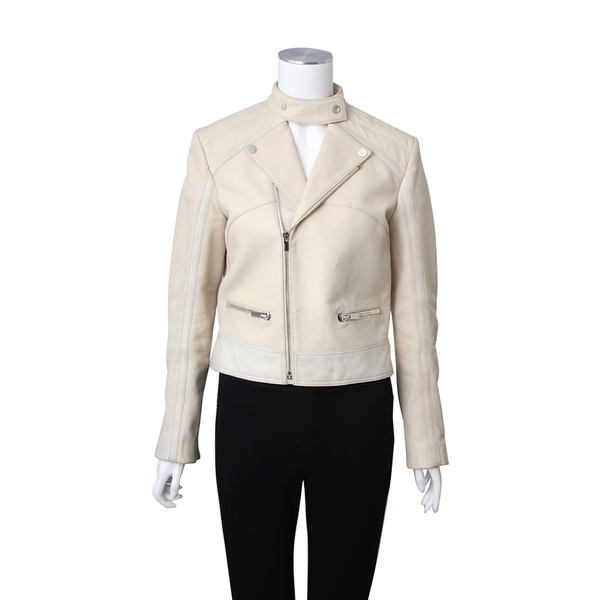 Leather Jacket Cream