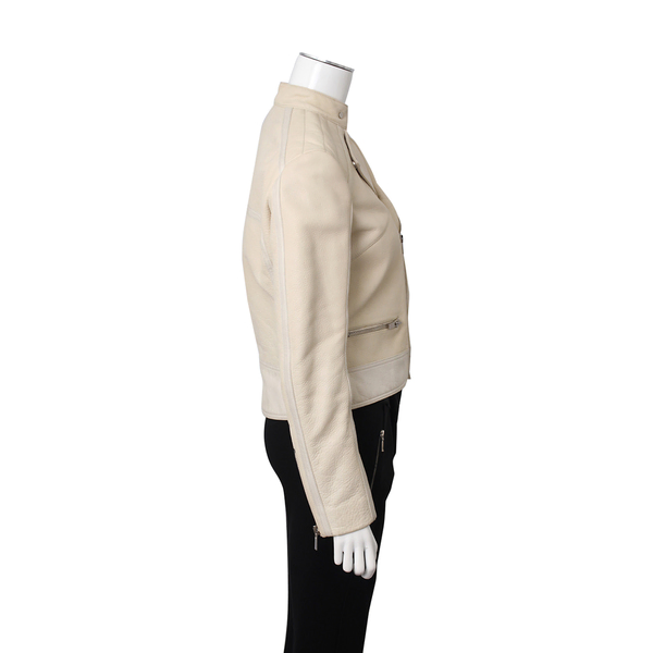 Leather Jacket Cream