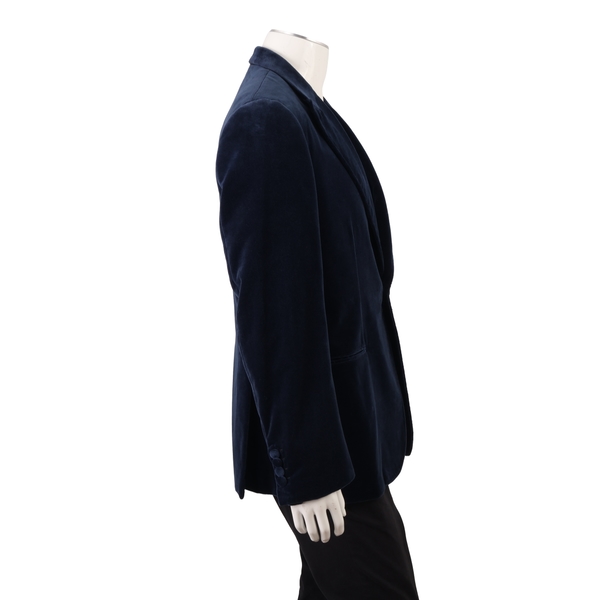 Velvet Jacket Sapphire