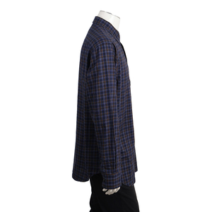 Check Shirt Blue/Brown, view 2
