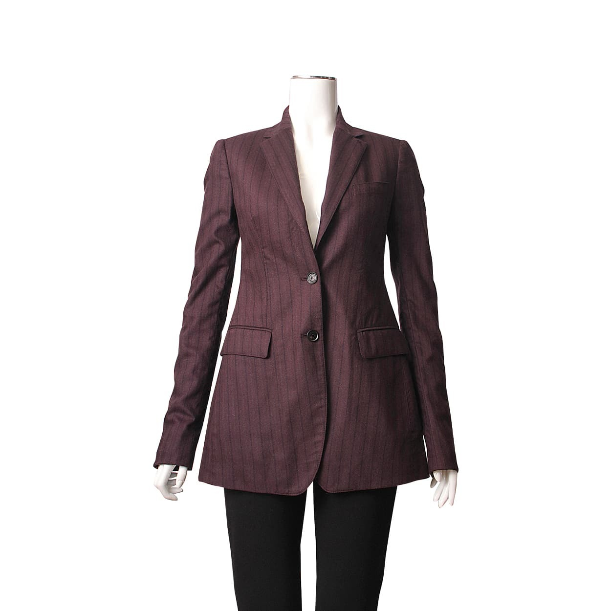 https://dbiyorq10n2b9.cloudfront.net/product-images/CAPPBUR0230/BURBERRY-Wool-Blend-Striped-Blazer-Maroon_1.jpg.webp