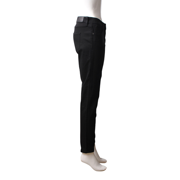 Denim Skinny Low Rise Jeans Black