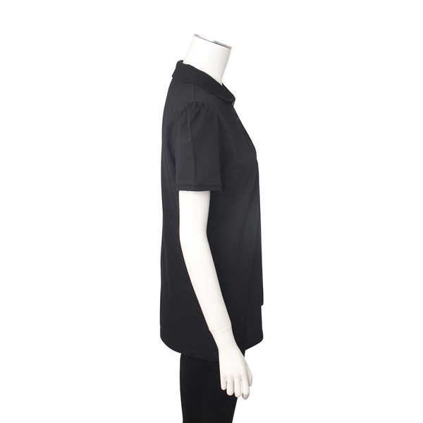 Cotton Polo Shirt Black