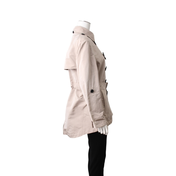 Polyester Trench Coat Stone