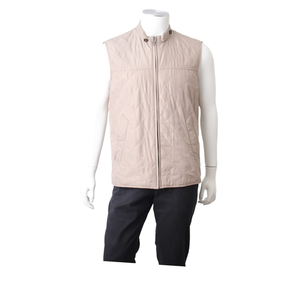 Nylon Gilet Beige