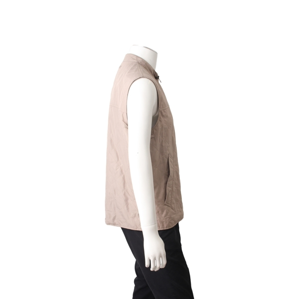 Nylon Gilet Beige