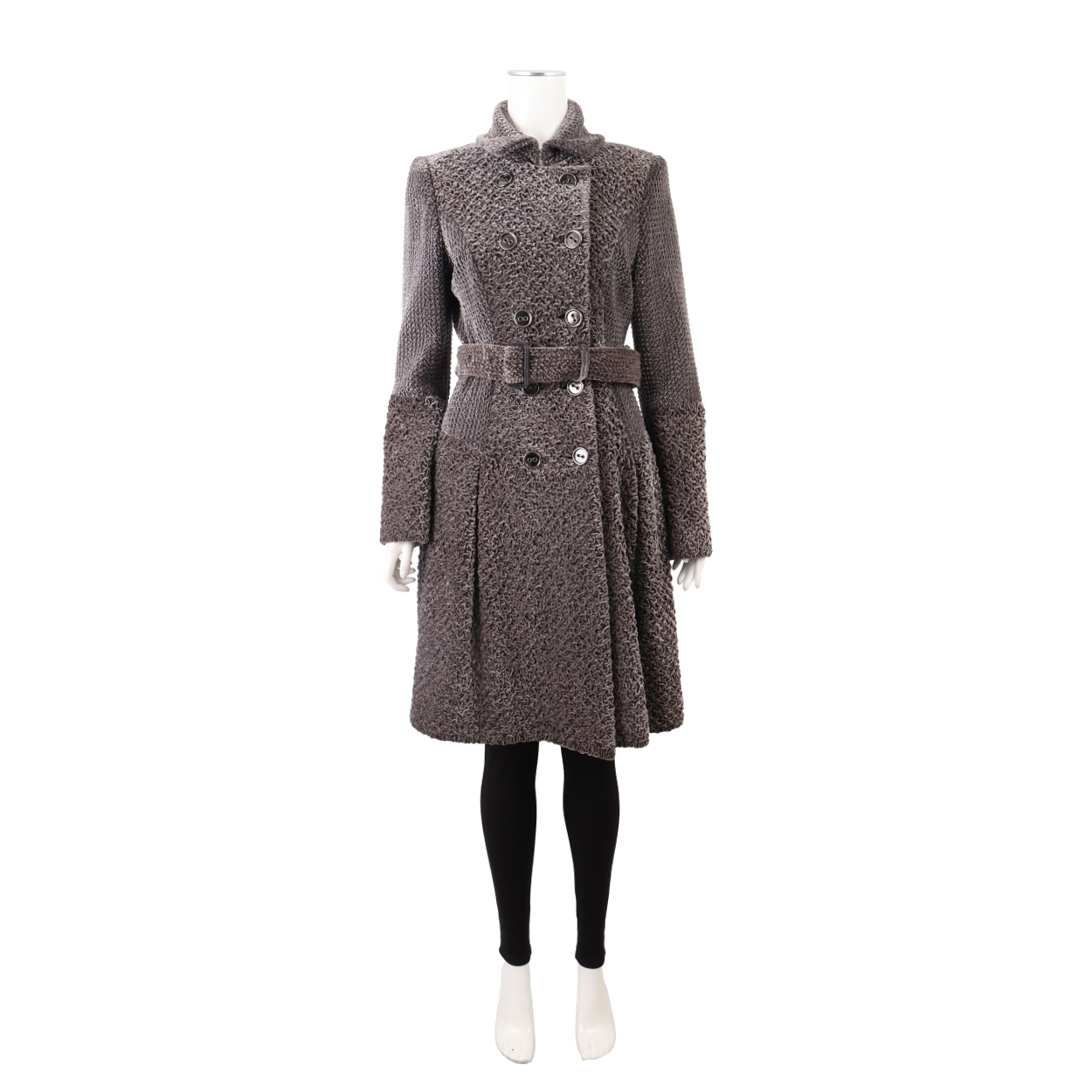 BURBERRY Polyester Trench Coat Stone | Luxity