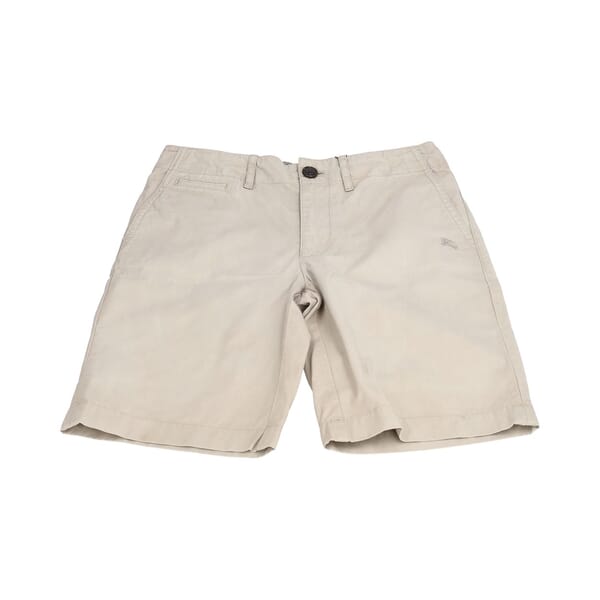 Childrens Cotton Shorts Beige