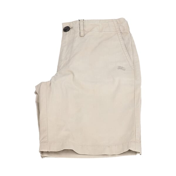 Childrens Cotton Shorts Beige