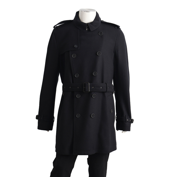 BRIT Wool Coat Navy