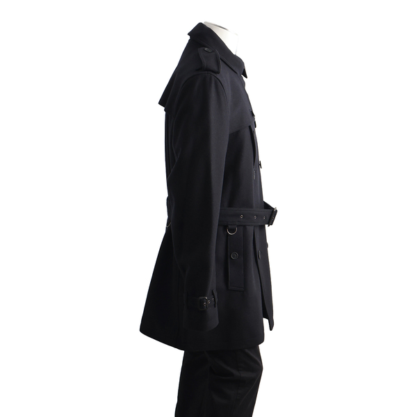 BRIT Wool Coat Navy