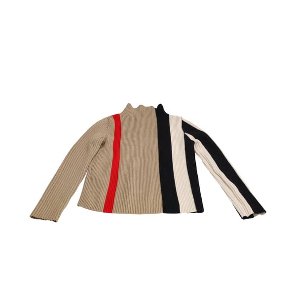 Wool Kids Turtleneck Brown