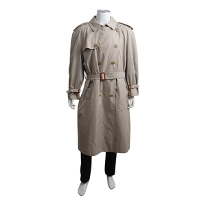 Vintage Polyester/Cotton Trench Coat Stone