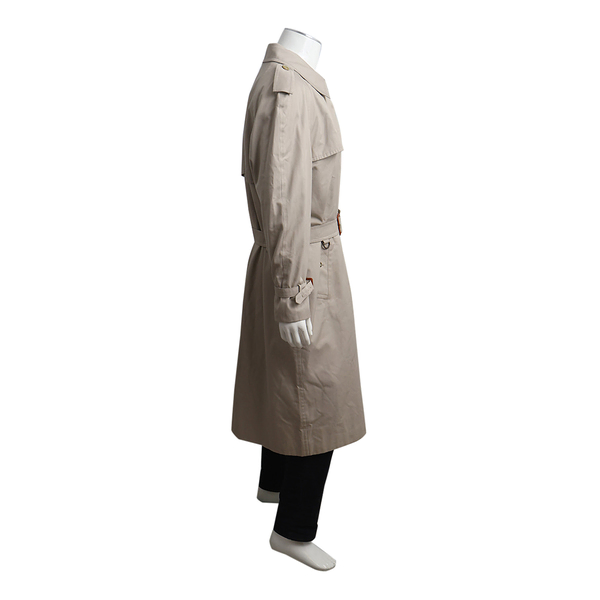 Vintage Polyester/Cotton Trench Coat Stone