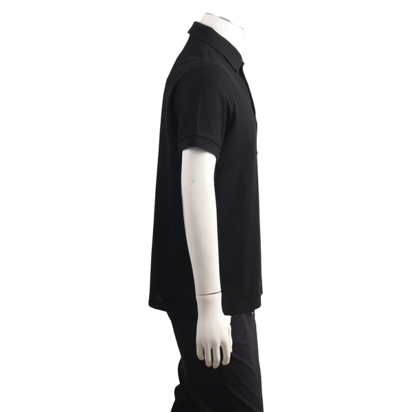 Cotton Polo Shirt Black