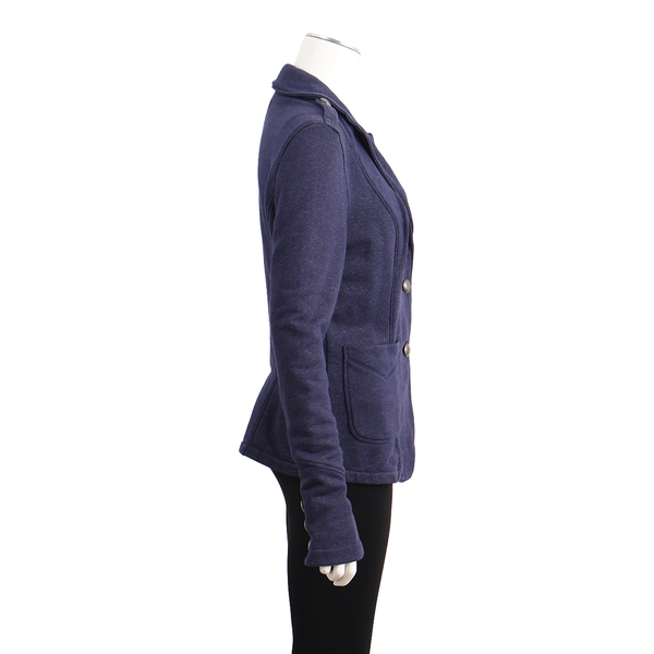 BRIT Vintage Cotton Blend Jacket Blue