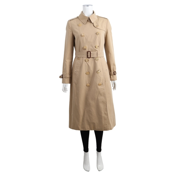 Cotton The Chelsea Trench Coat Beige