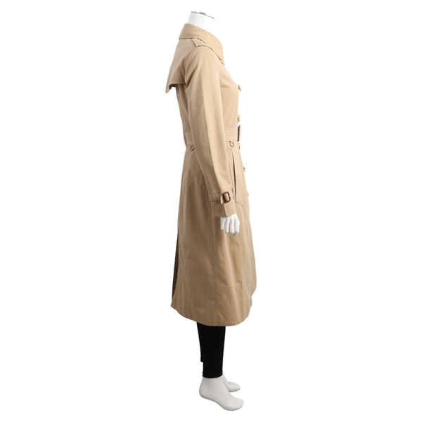 Cotton The Chelsea Trench Coat Beige