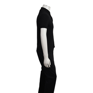 Cotton Polo Shirt Black, view 2