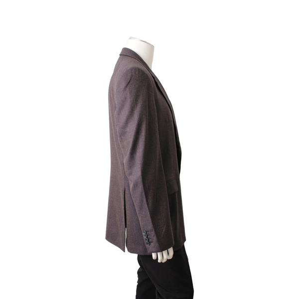 Vintage Wool Single Breasted Blazer Navy