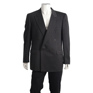 Vintage Wool Blazer Grey