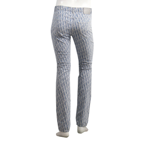 Cotton Oblique Slim Fit Denim Jeans Blue, view 3