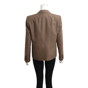 Cashmere Plaid Blazer, view 3