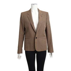Cashmere Plaid Blazer
