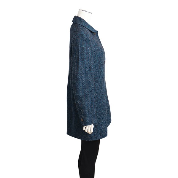 Vintage Wool Tweed Jacket Blue/Brown