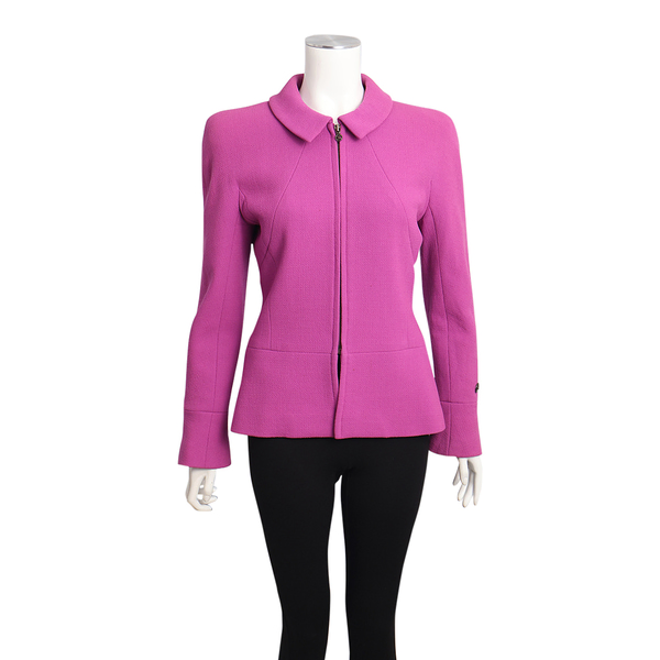 Vintage Wool Jacket Fuchsia