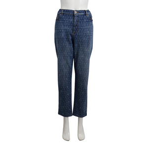 Denim Logo Jeans Blue