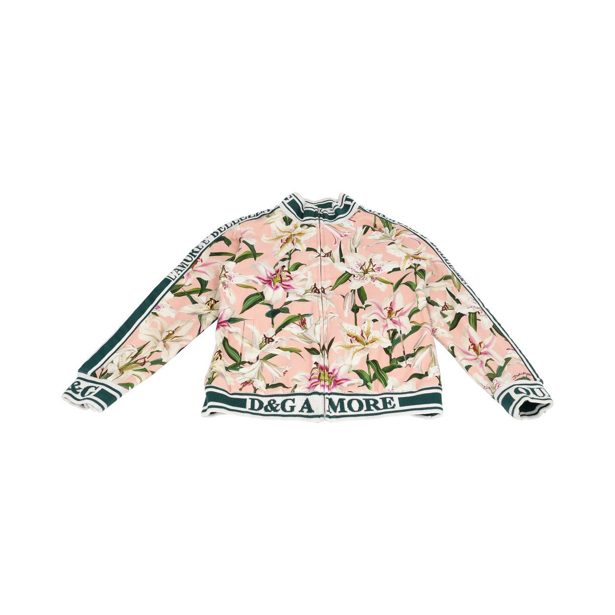 DOLCE & GABBANA Cotton Kids Floral Tracksuit Set Multicolour | Luxity