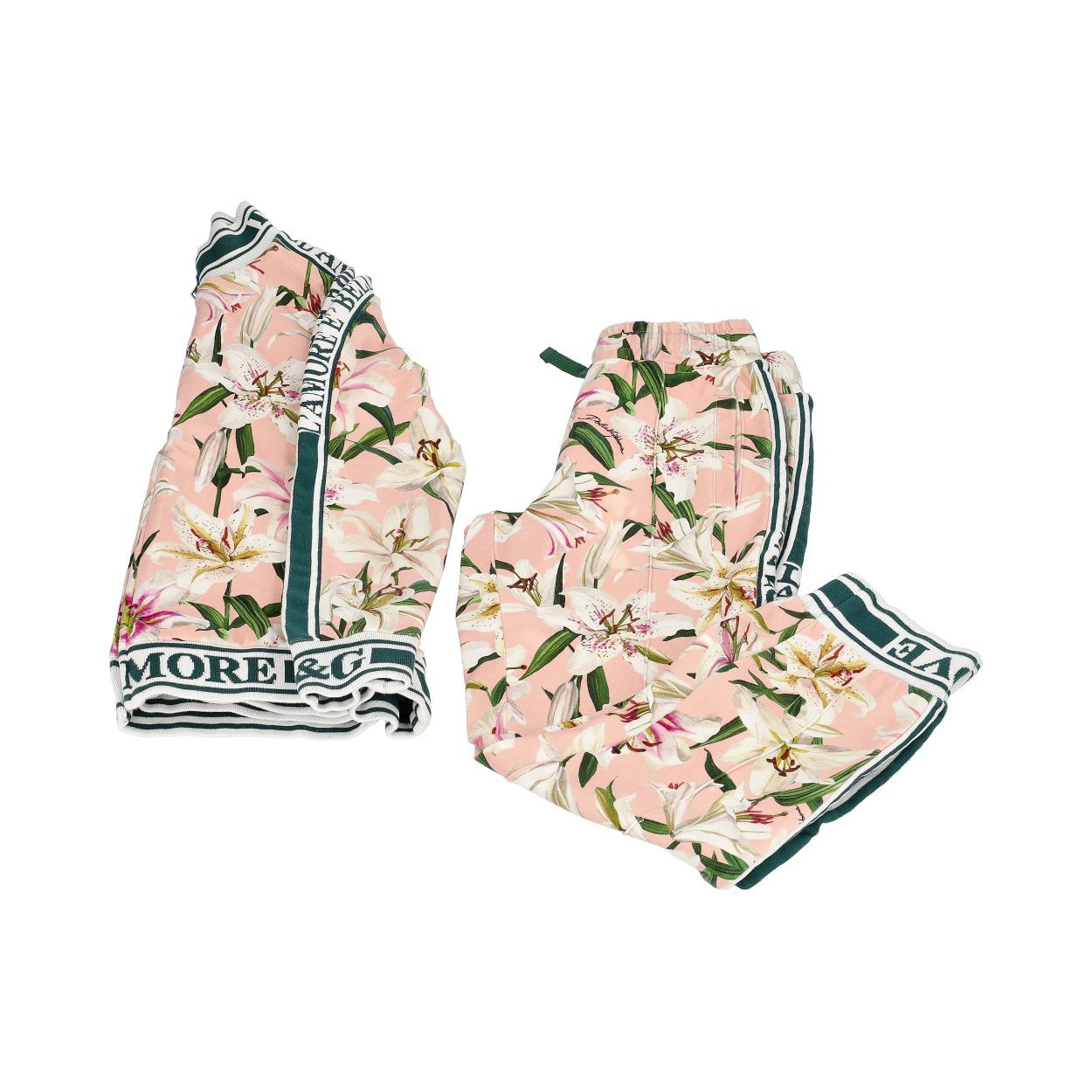 DOLCE & GABBANA Cotton Kids Floral Tracksuit Set Multicolour | Luxity