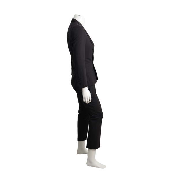 Wool Single Breasted Suit Grey