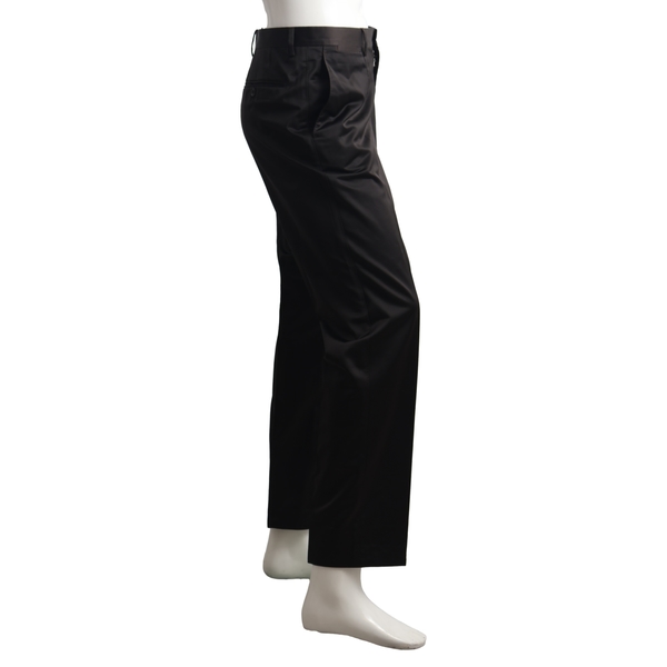 Wool Blend Trousers Dark Brown