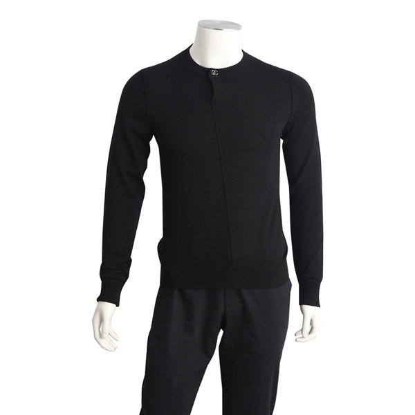 Wool DG Pull Over Black