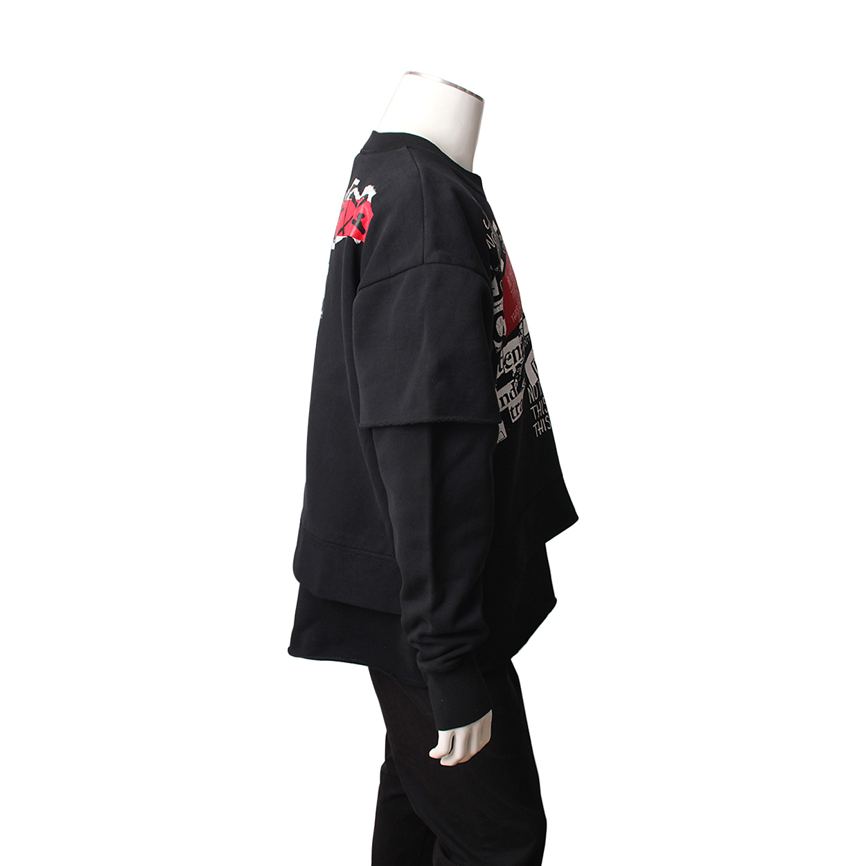 DSQUARED2 DSQUARED2 Cotton Slouch Fit 64 Twins Sweatshirt