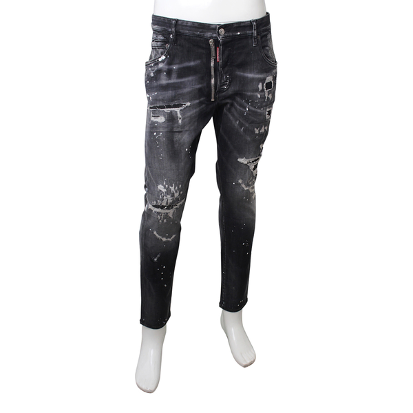 DSQUARED2 COATING BLACK DENIM darkwear DSQUARED2 DSQUARED2 Cotton 