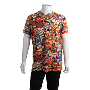 Cotton Blend Graphic Printed T-Shirt Multicolour
