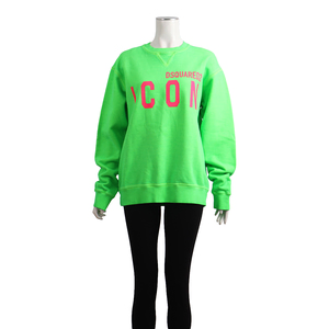 Cotton Icon Sweatshirt Neon Green