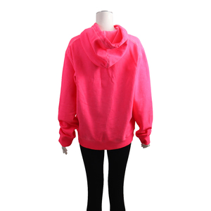 Cotton Icon Hoodie Neon Pink, view 3