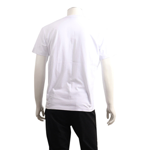 Cotton Milano Logo T-Shirt White, view 3